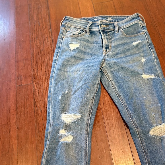 Old Navy Women’s Distressed Skinny Jeans – Size 0 - Picture 5 of 6